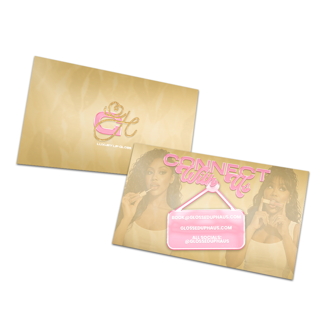 Business & Thank You Cards (DESIGN ONLY, NO PRINT!)